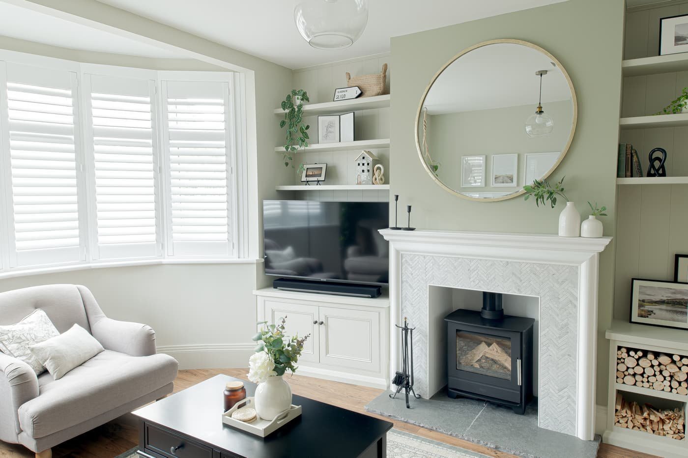 1930s house renovation - living room makeover