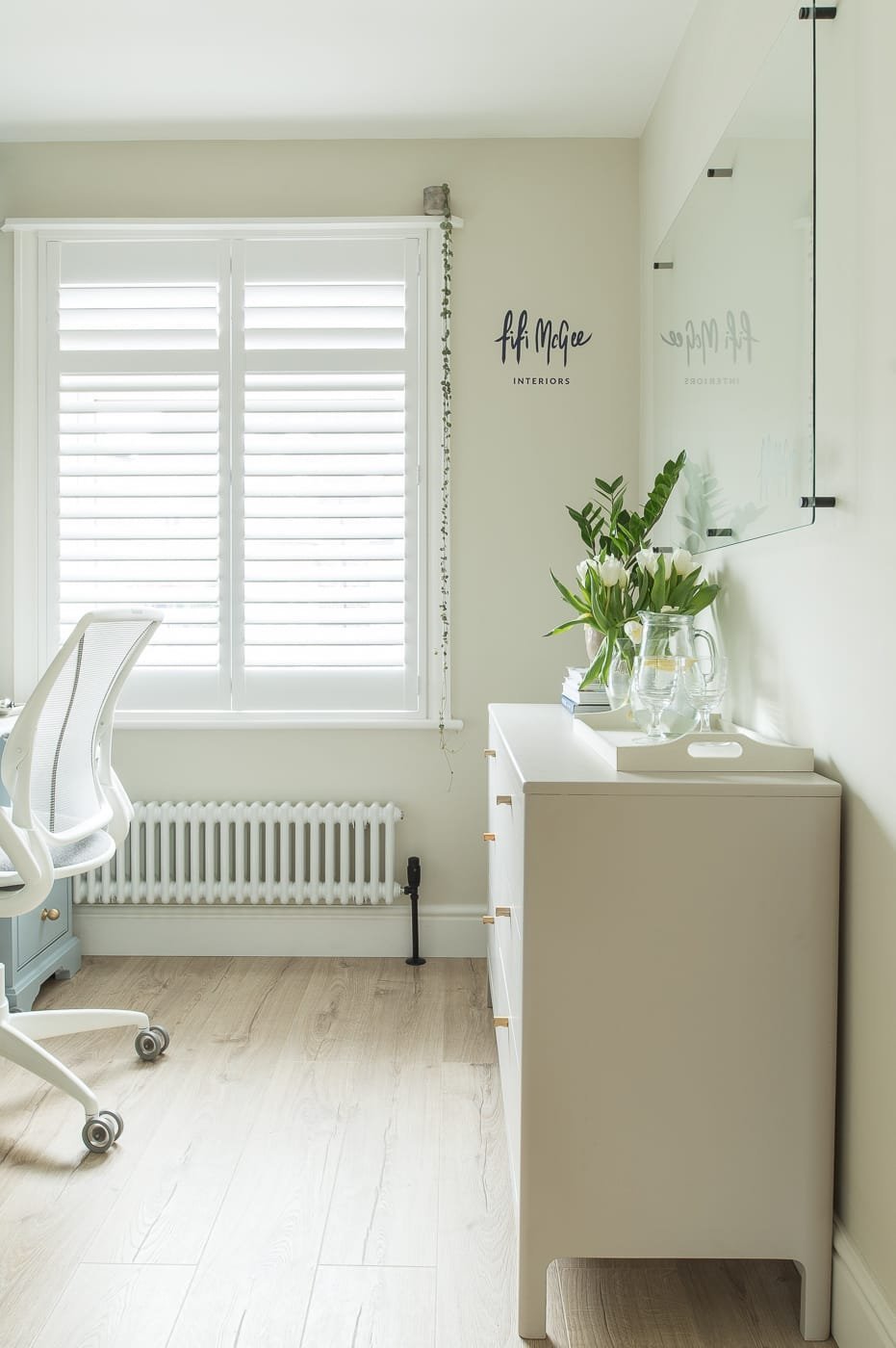 1930s house renovation - office makeover
