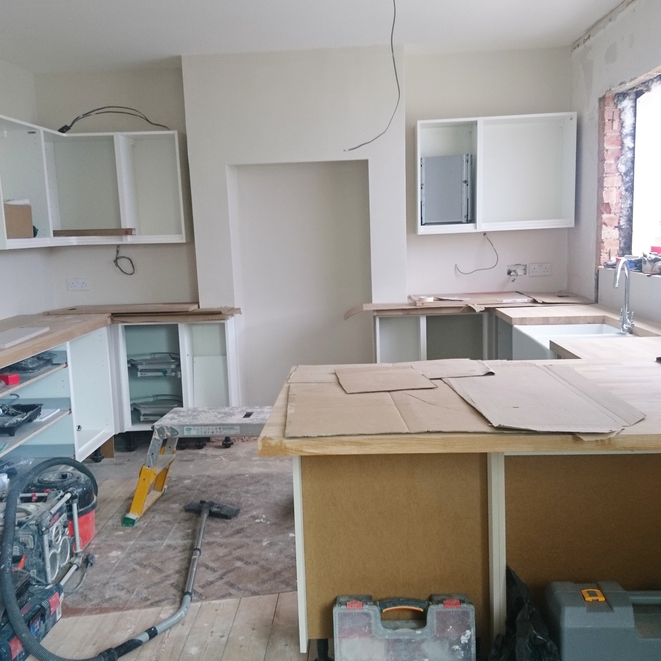 our 1930s semi detached house - kitchen diner renovation